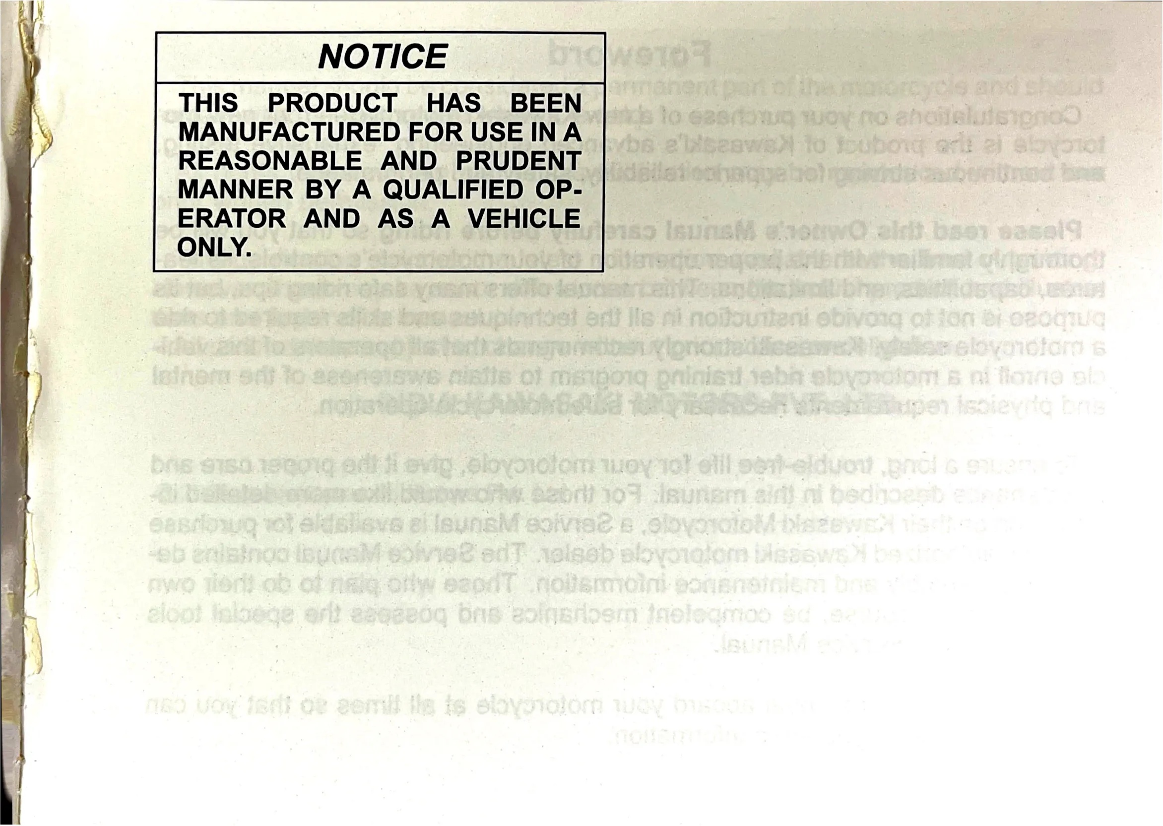 Owner's Manual page 5