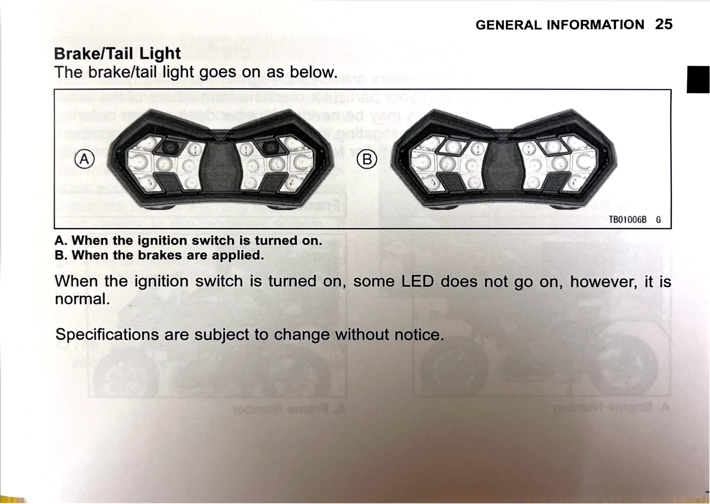 Owner's Manual page 27 — GENERAL INFORMATION