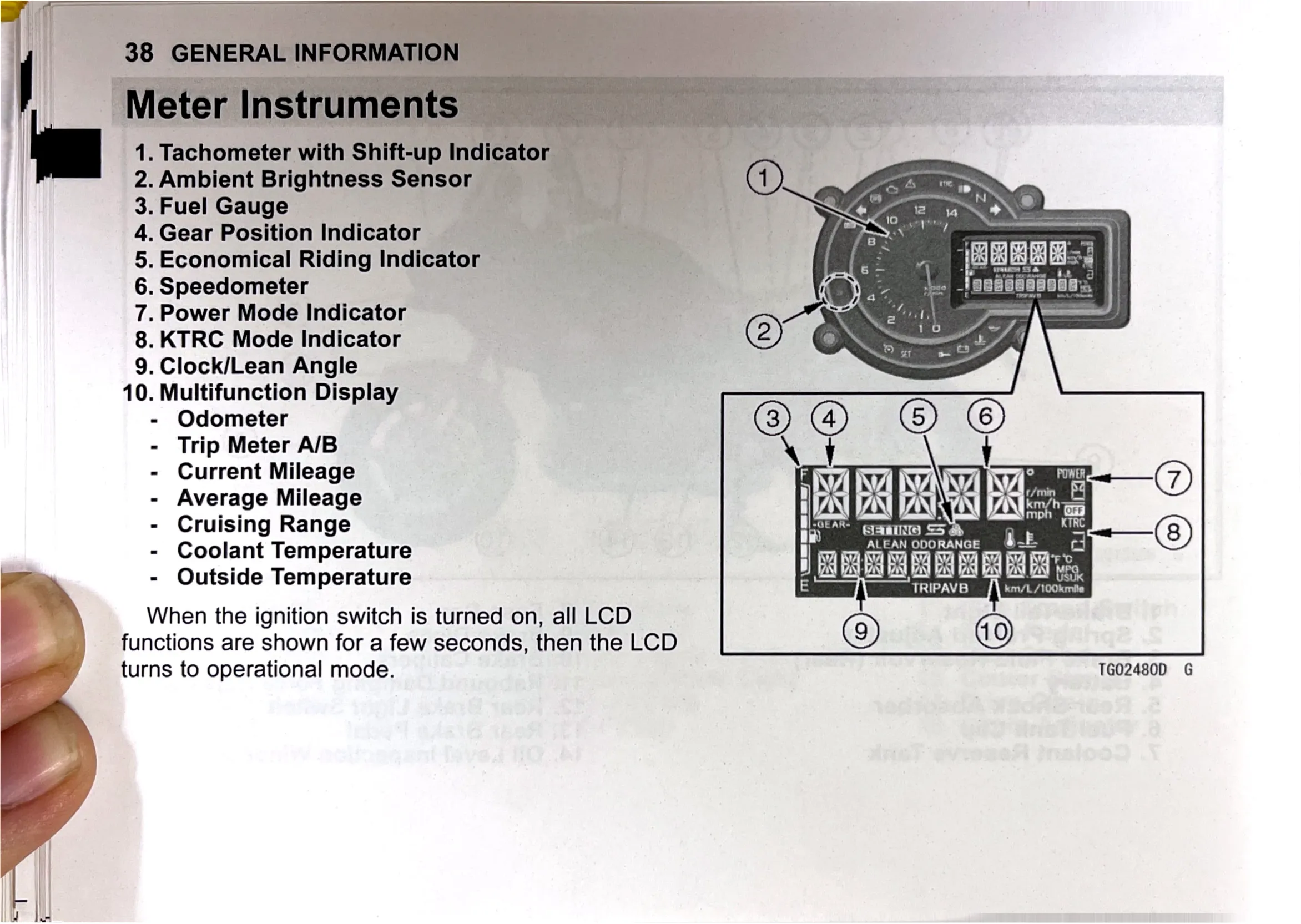 Owner's Manual page 40 — GENERAL INFORMATION