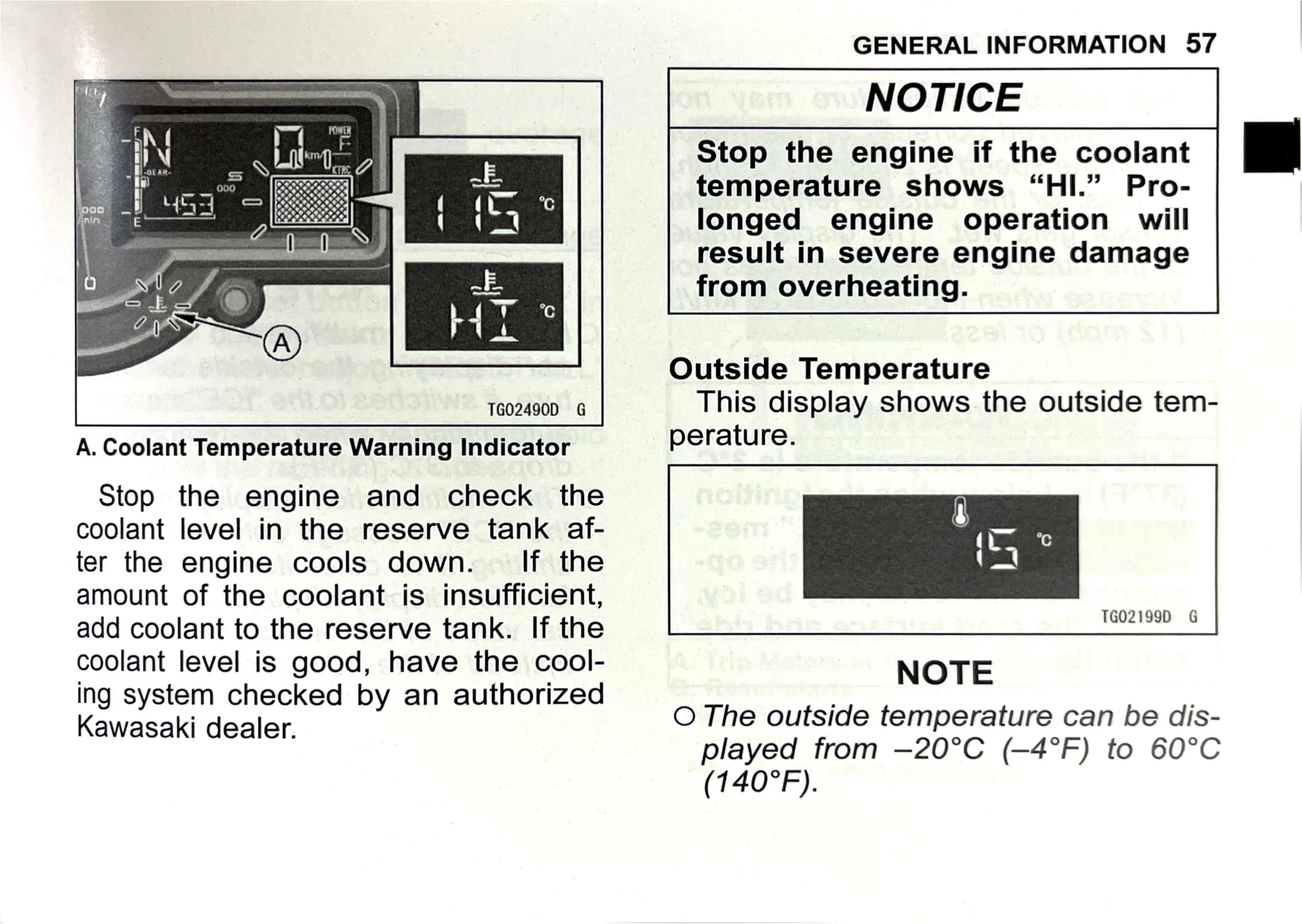 Owner's Manual page 59 — GENERAL INFORMATION