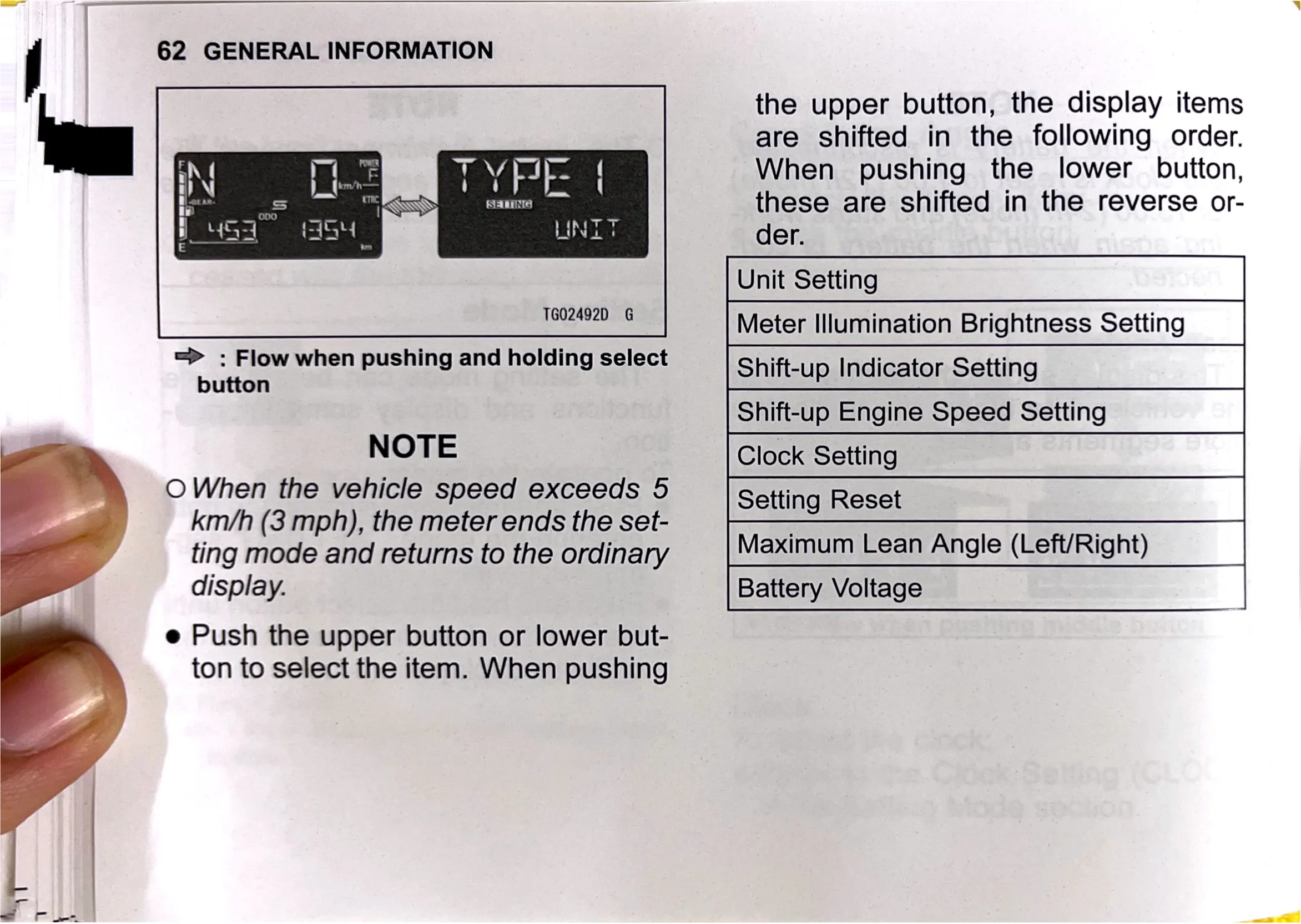Owner's Manual page 64 — GENERAL INFORMATION