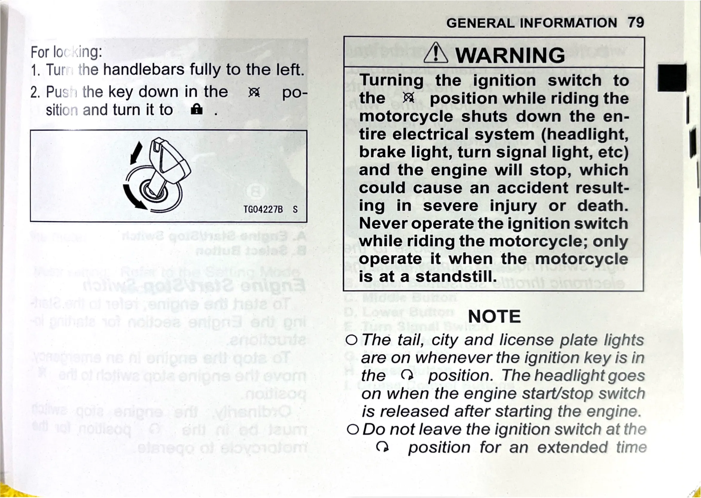Owner's Manual page 82 — GENERAL INFORMATION
