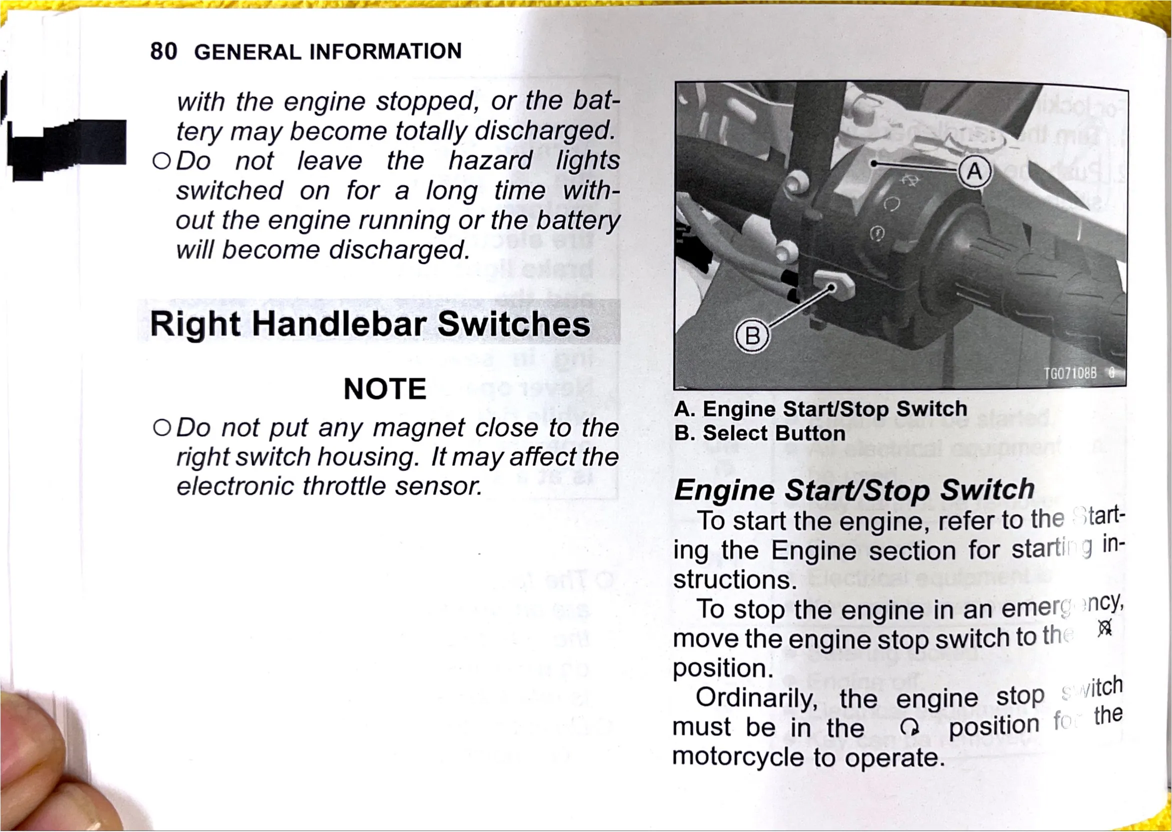 Owner's Manual page 83 — GENERAL INFORMATION