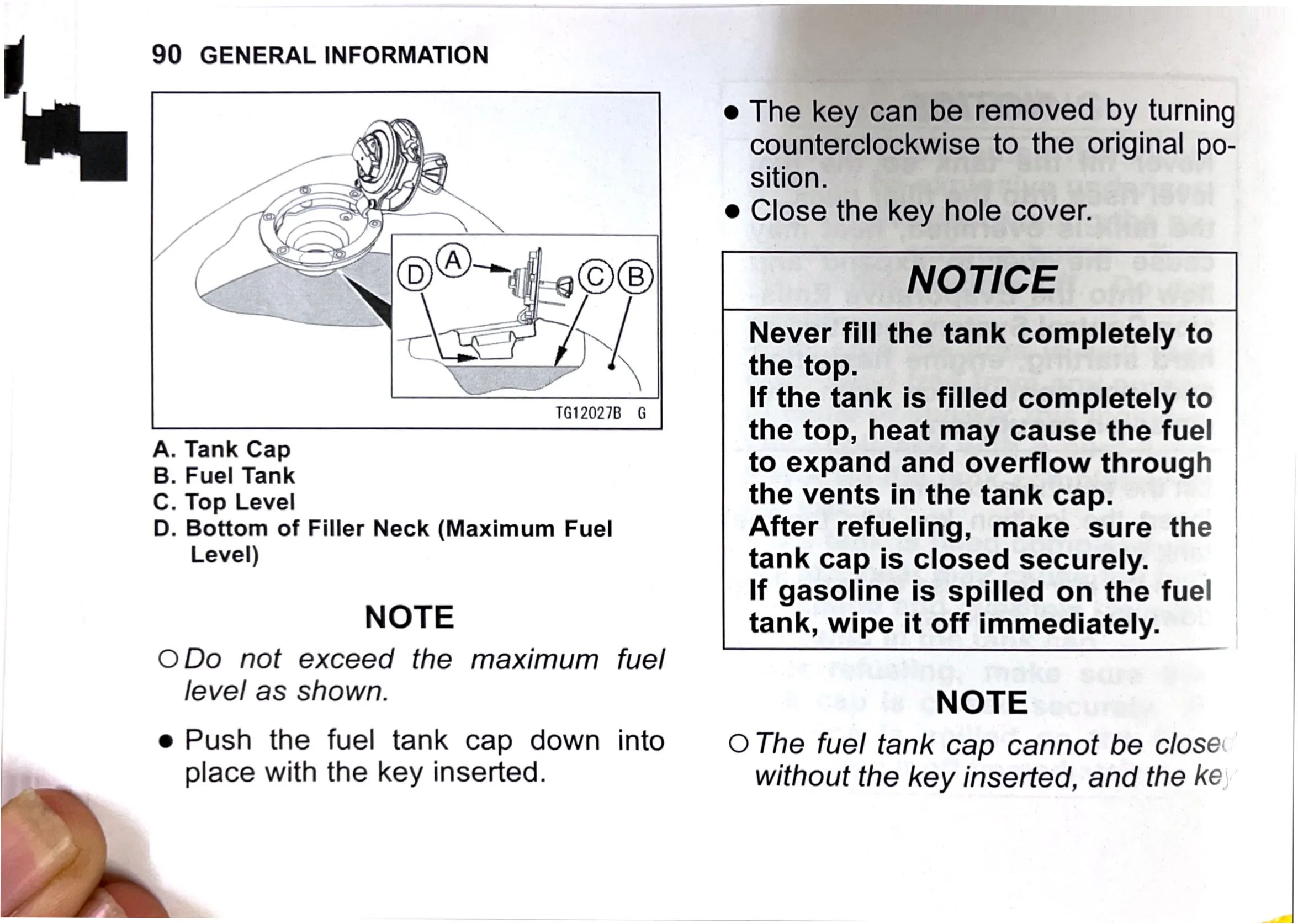 Owner's Manual page 93 — GENERAL INFORMATION