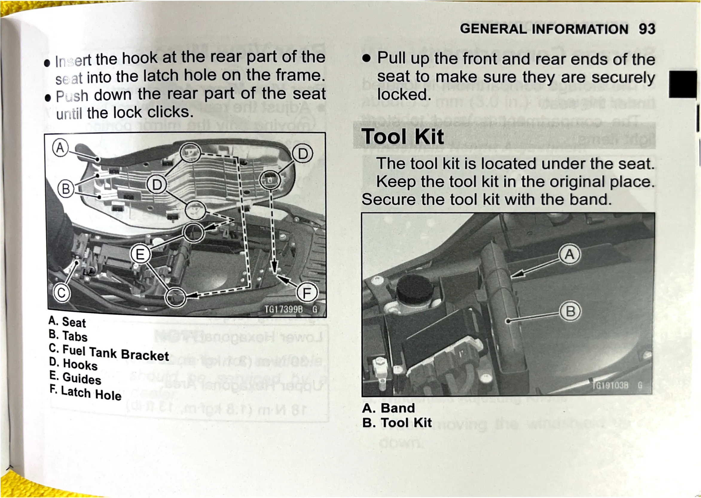 Owner's Manual page 96 — GENERAL INFORMATION