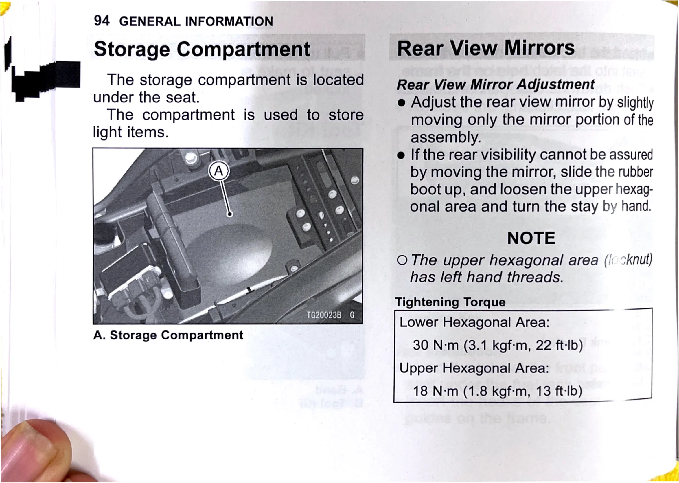 Owner's Manual page 97 — GENERAL INFORMATION