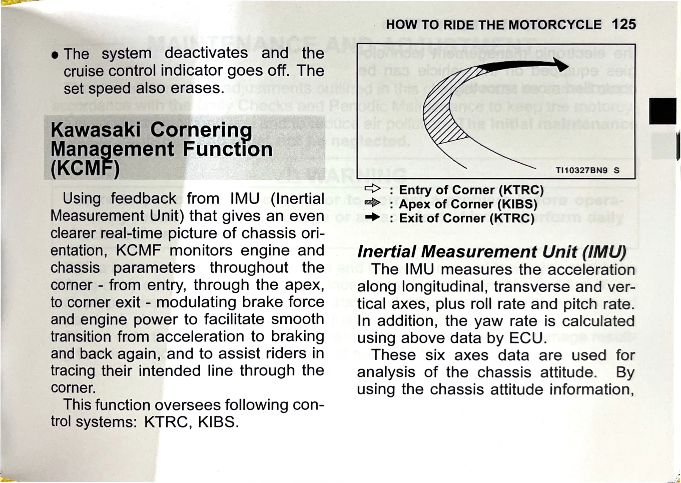 Owner's Manual page 128 — HOW TO RIDE THE MOTORCYCLE