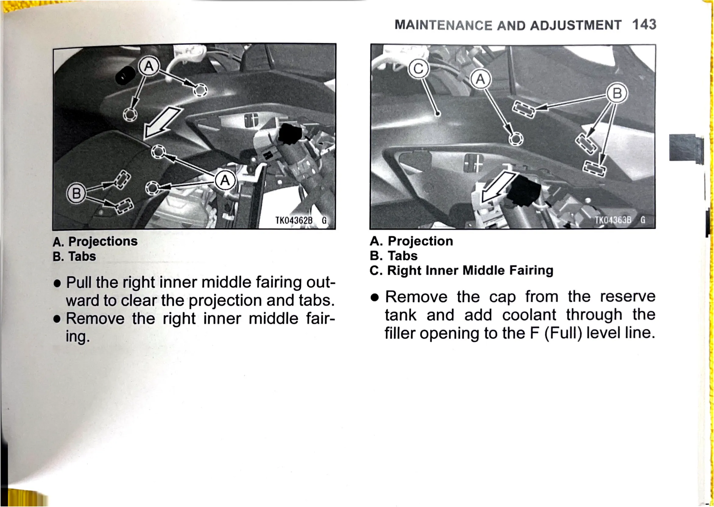 Owner's Manual page 146 — MAINTENANCE AND ADJUSTMENT