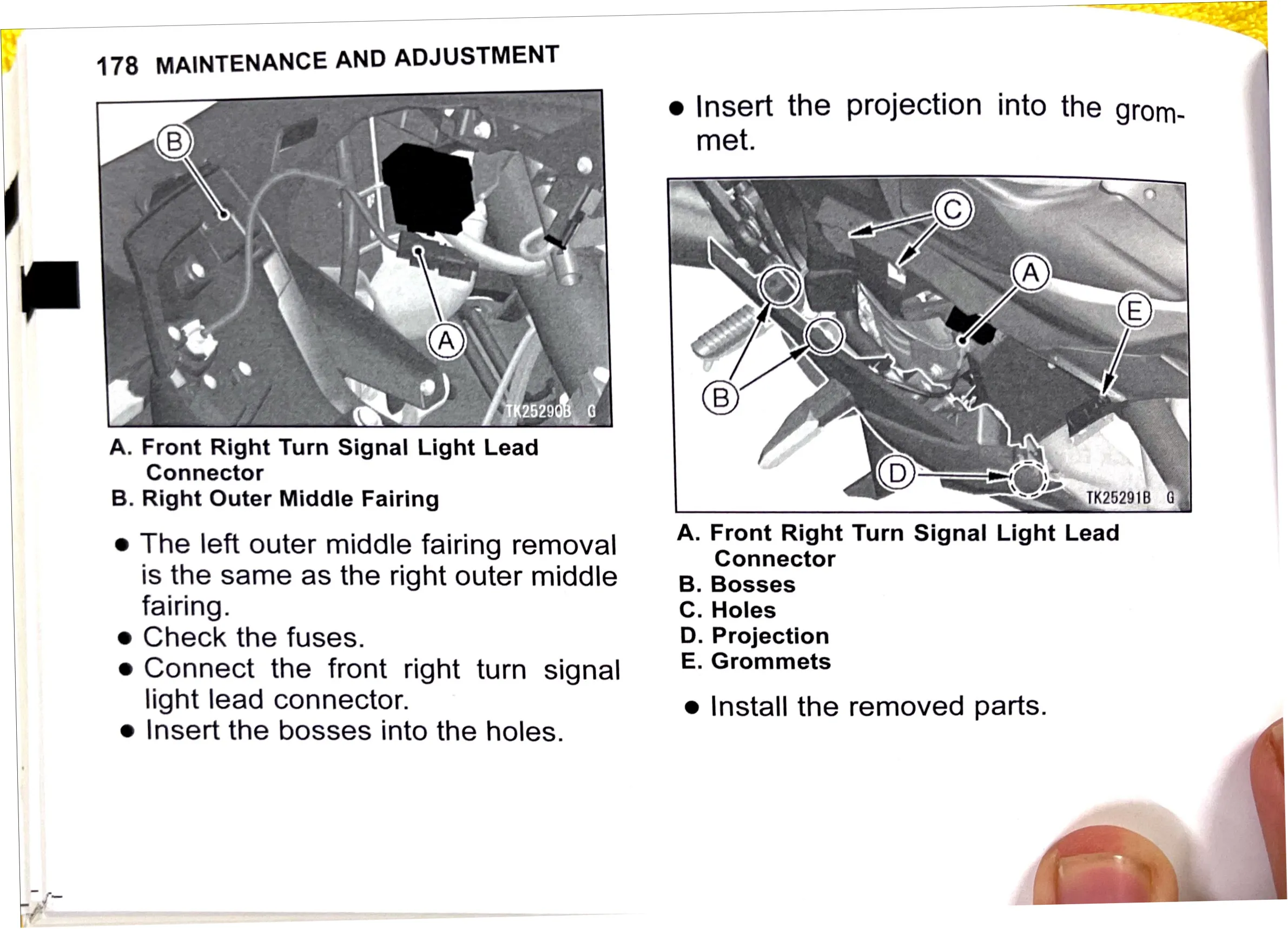 Owner's Manual page 181 — MAINTENANCE AND ADJUSTMENT