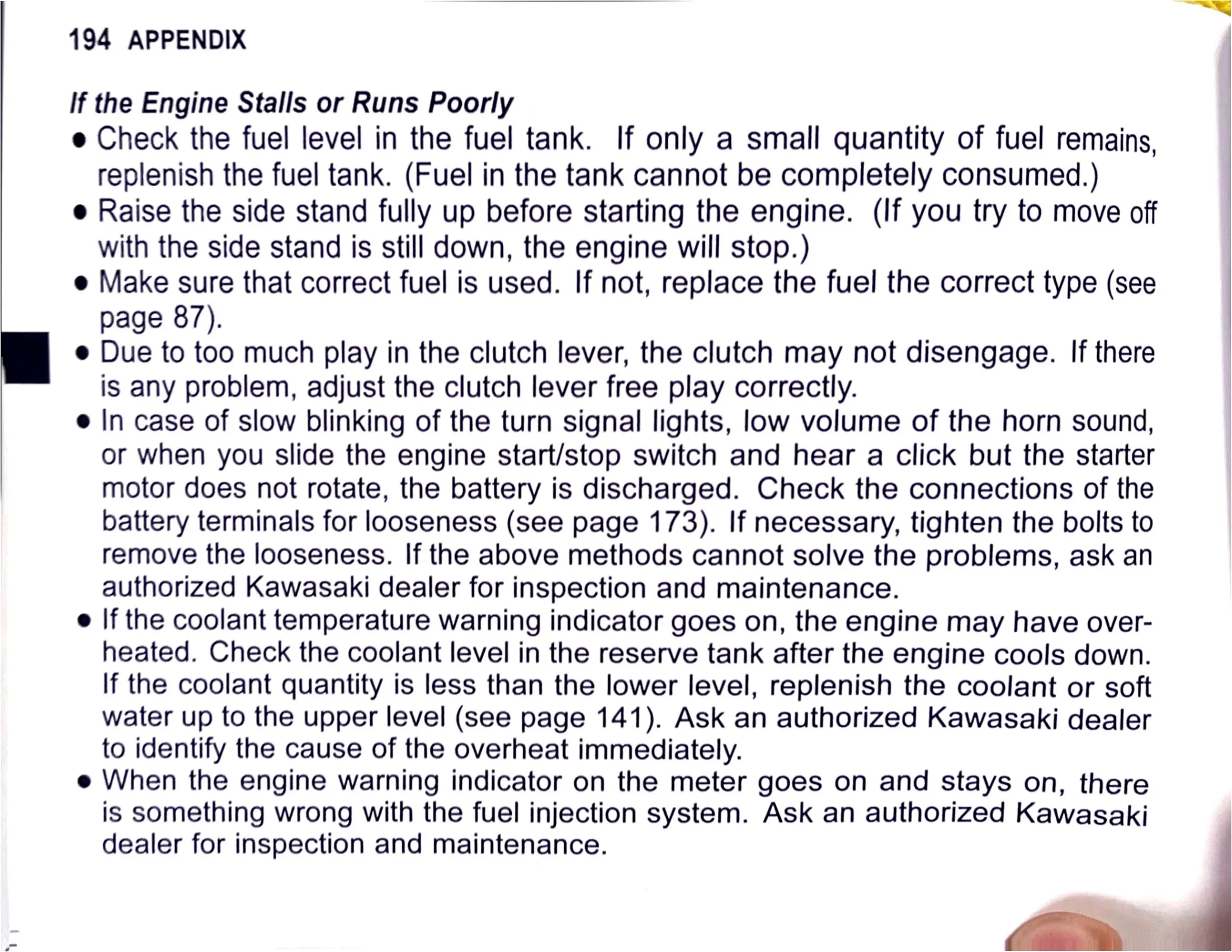 Owner's Manual page 197 — APPENDIX