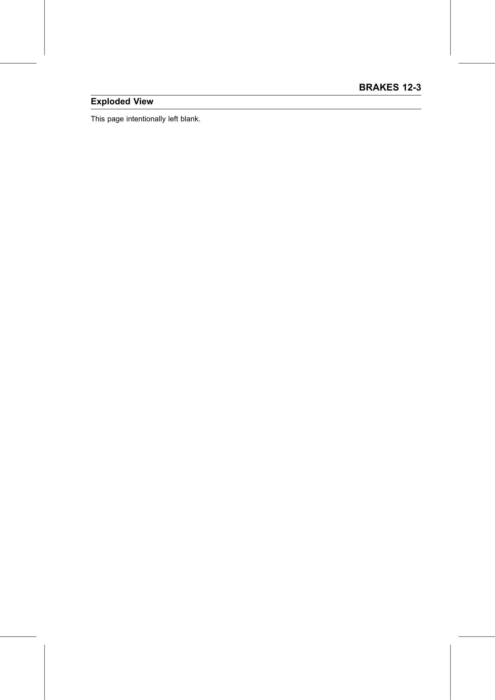 Service Manual (KLZ1000C) page 343 — Brakes › Exploded View