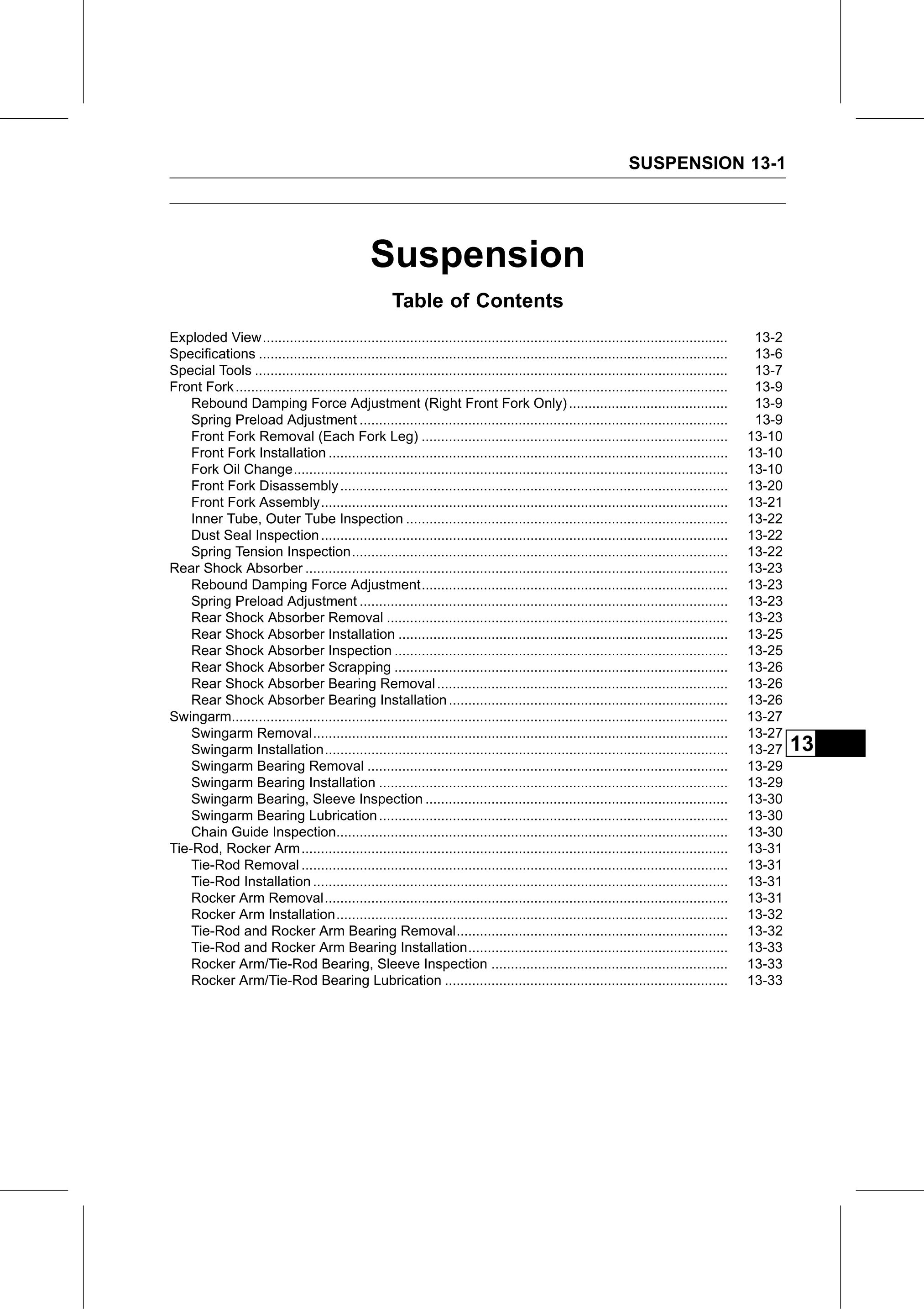 Service Manual page 481 — Suspension