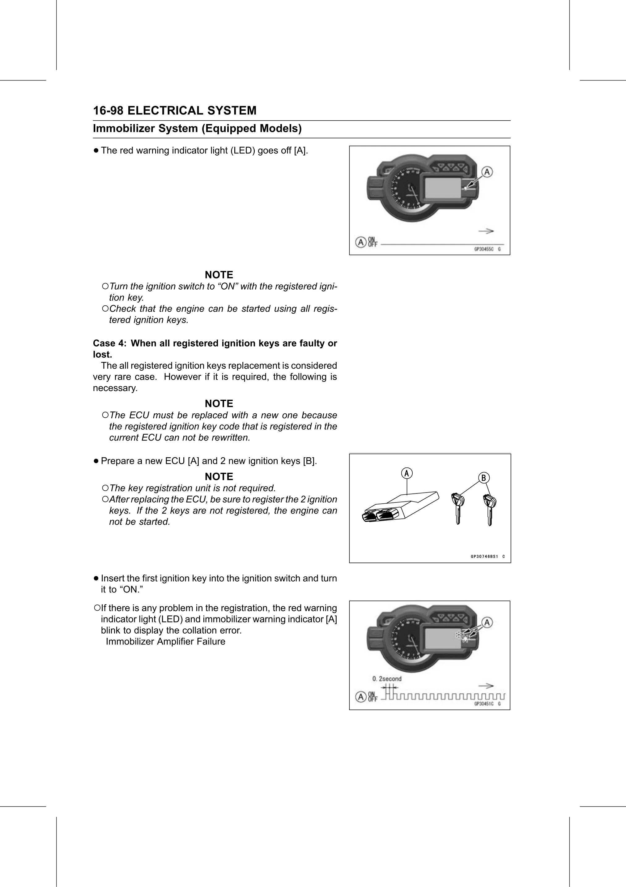 Service Manual page 658 — Electrical System › Key Registration