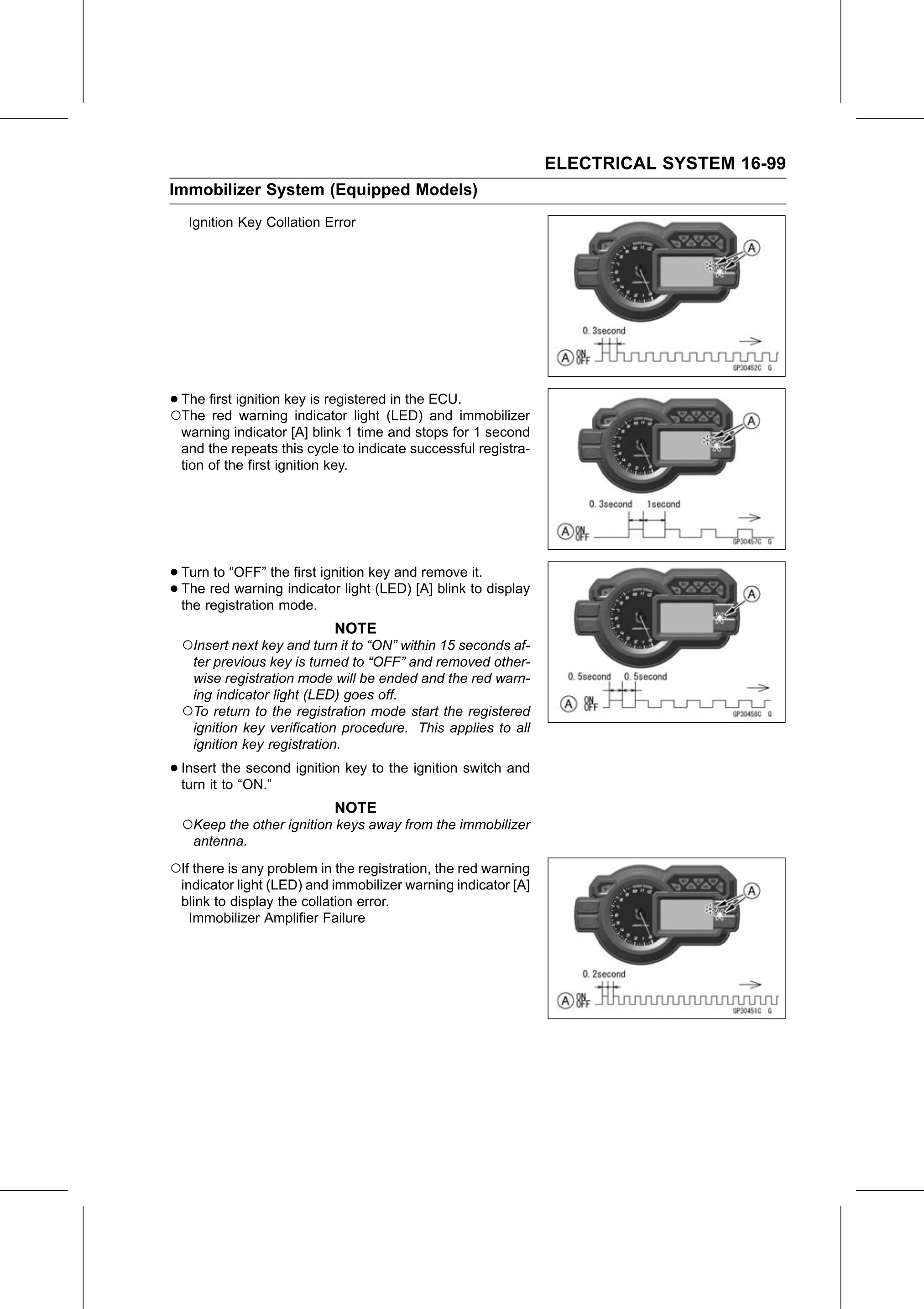 Service Manual page 659 — Electrical System › Key Registration