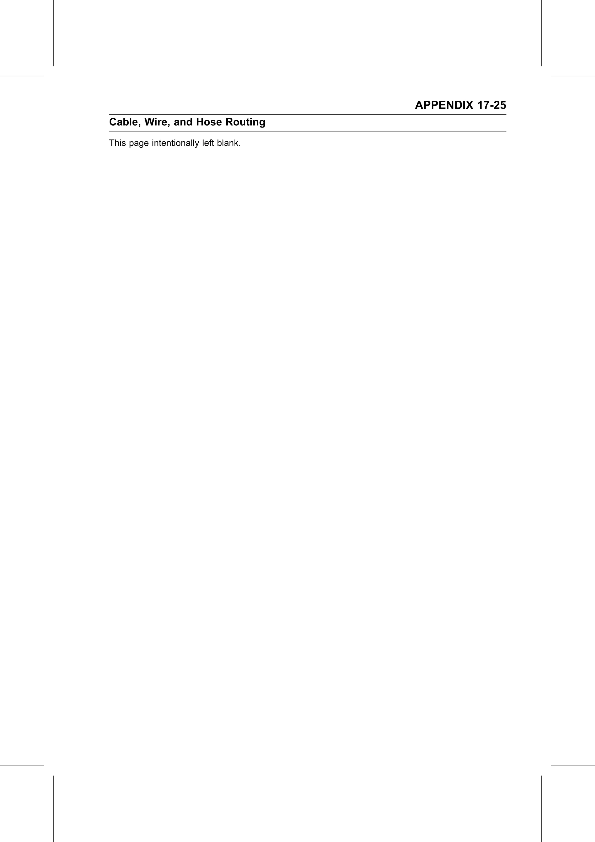 Service Manual page 697 — Appendix › Cable, Wire, and Hose Routing